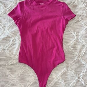 Pink Short Sleeve Bodysuit